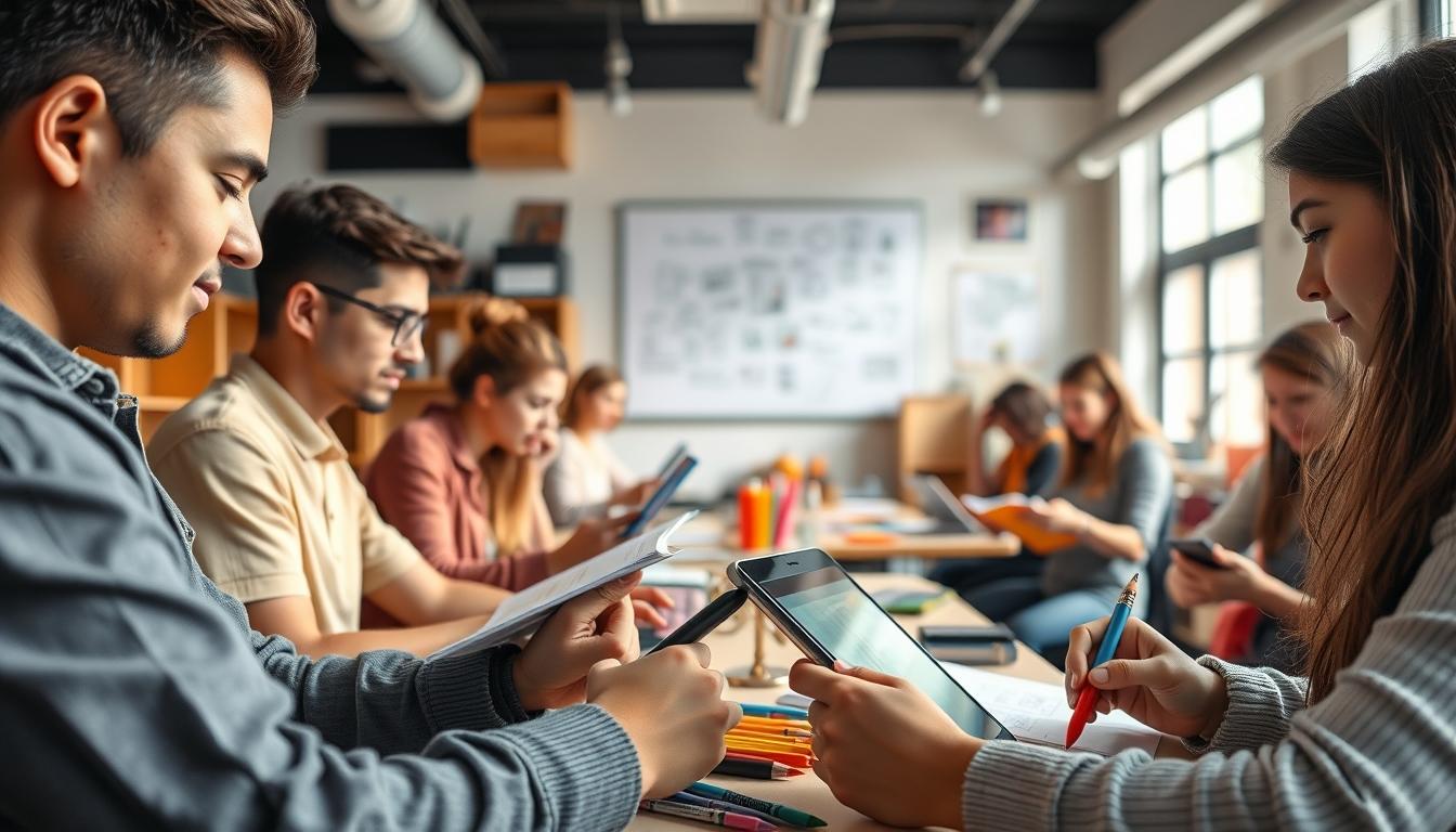 Organized study environment supporting productive learning